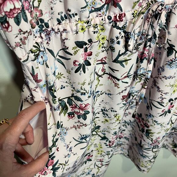 Catherine Malandrino - Pink floral sleeveless dress - Picture 9 of 9